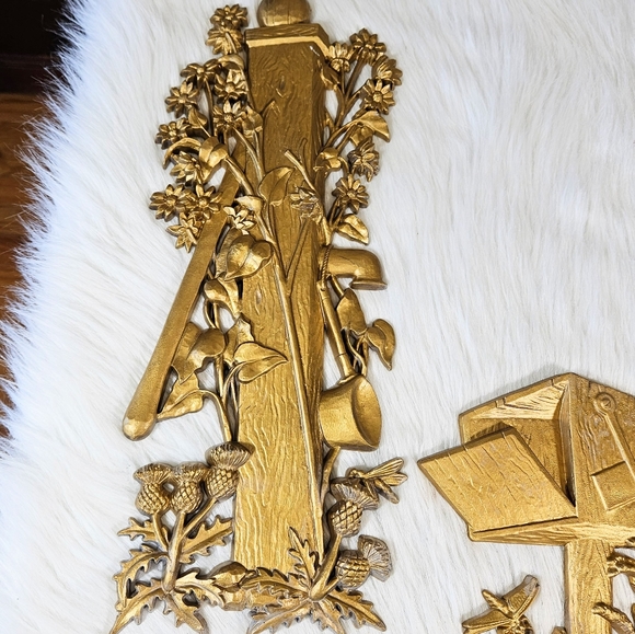 Burwood Wall Art Farmhouse Style MCM Squirrel Mailbox Country Vintage Set Of 3 - Picture 2 of 10